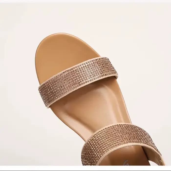 Sandales compensées imperméables pour femme à semelle épaisse – Chaussures d'été à plateforme