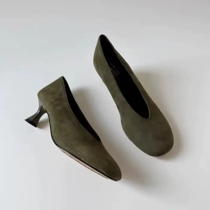 Mocassins à talons hauts pour femmes
