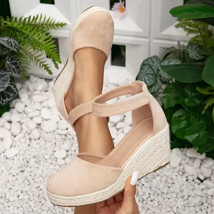 Chaussures à talons hauts compensés pour femmes