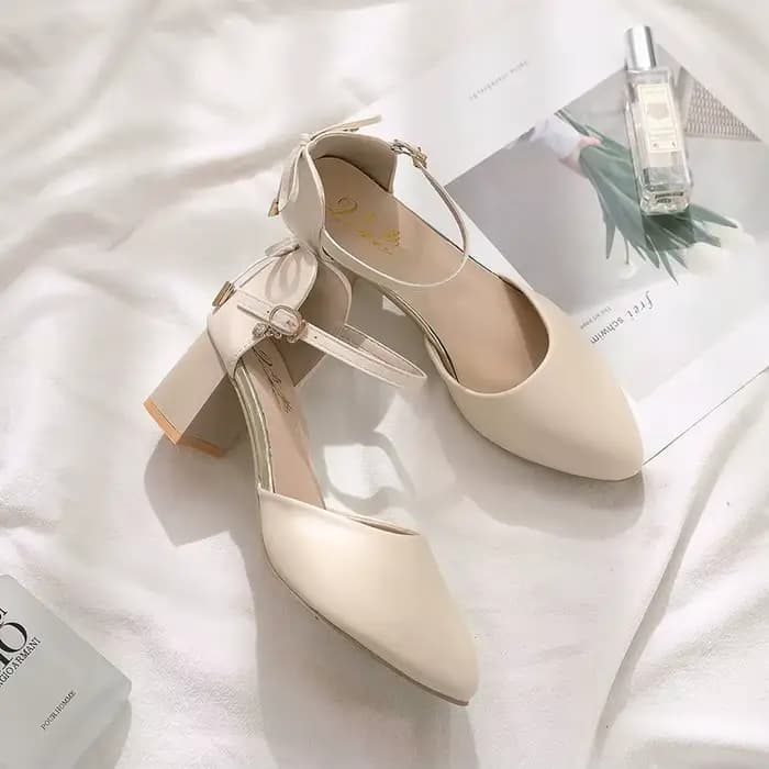 Vente flash ! Chaussures à talons hauts à fines brides style féerique - Nœud papillon avec boucle dorée, confortables et polyvalentes