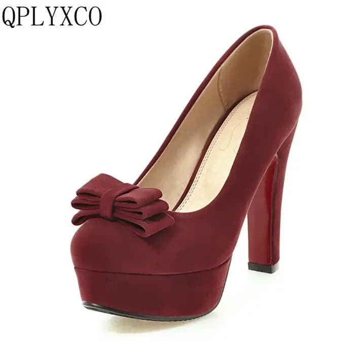 QPLYXCO Nouvelle collection 2026 – Chaussures femme tendance à talons hauts