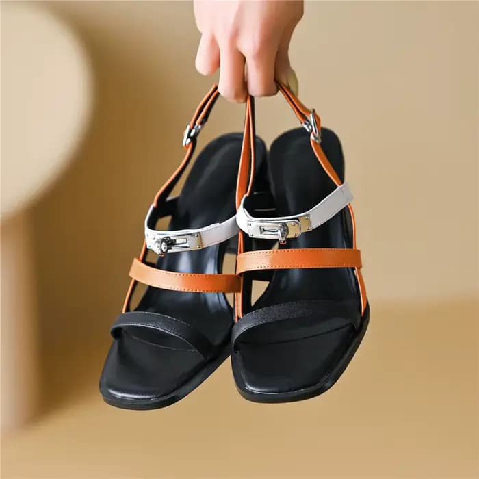 Chaussures en cuir de taille 34 à 40, MILI-MIYA