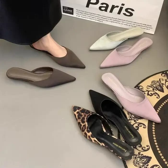Sandales mules à talons hauts pour femmes