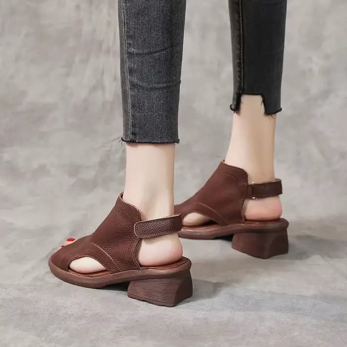GKTINOO 2026 Sandales gladiateur à talon épais pour femme