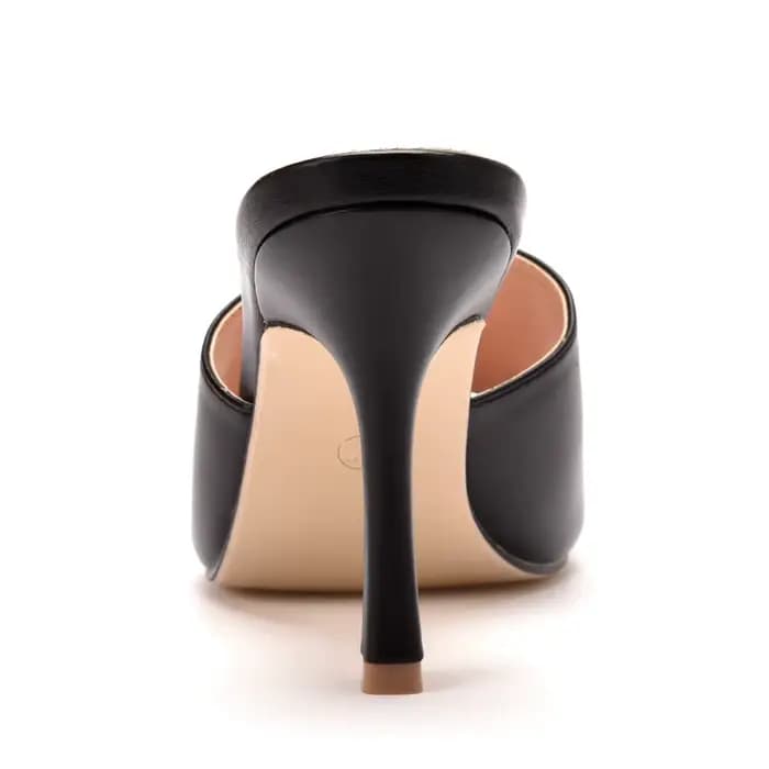 Crystal Queen – sandales d'été à bout carré pour femmes, Mules Sexy à talons hauts et fins, chaussures à la mode