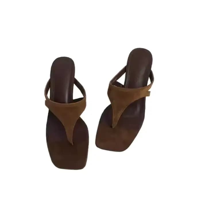 Sandales rétro minimalistes pour femmes