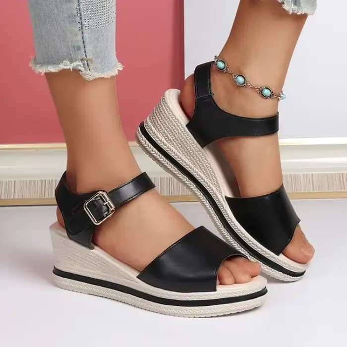 Sandales compensées pour femmes