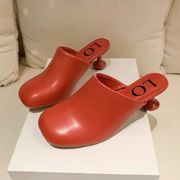 Élégant talons hauts pantoufles concepteur femmes sandales mode Mules chaussures 2025 pompes robe tongs fête Sandalias De Mujer