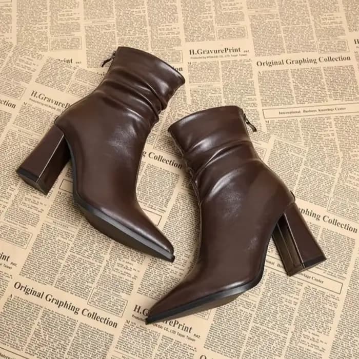 Bottines Chelsea à talons hauts pour femme