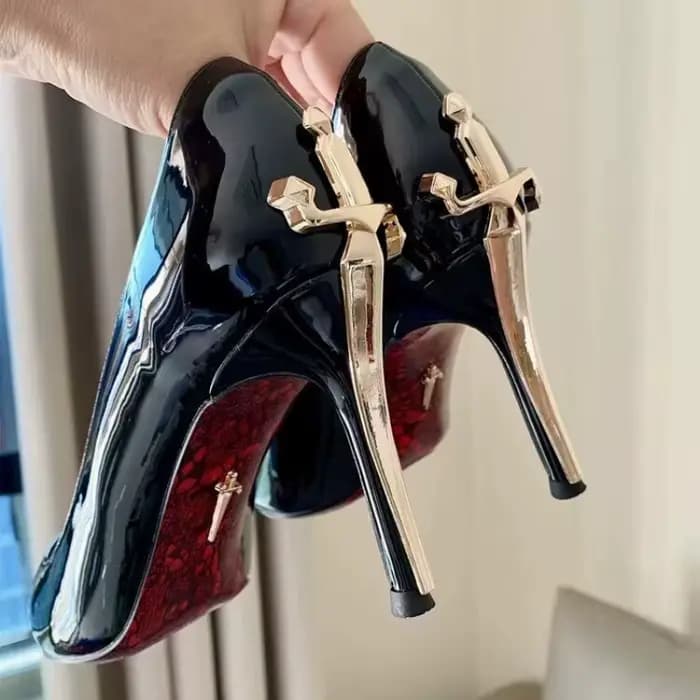 Nouvelles Escarpins à Talons Hauts Fins de 8 cm pour Femmes 2026 – Chaussures à Bout Pointu à Enfiler