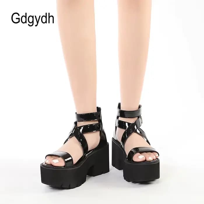 Gdgydh-Sandales à lanières de rinçage pour femmes