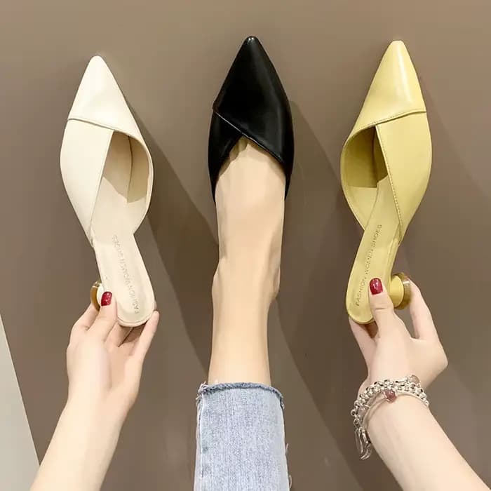 Mules pointues élégantes pour femmes