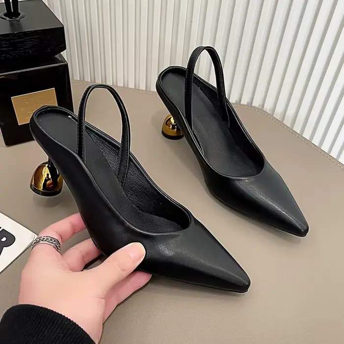 Sandales à talons hauts à bout pointu pour femmes
