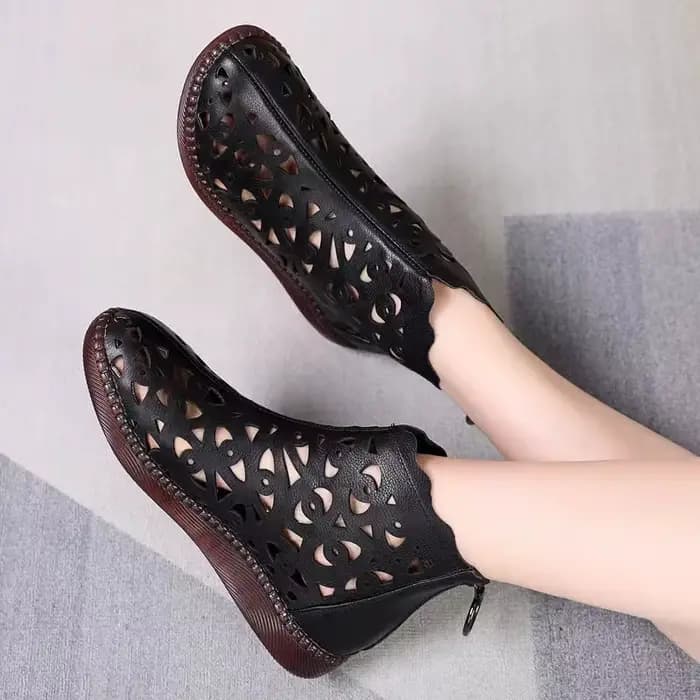Bottines à fond plat pour femmes