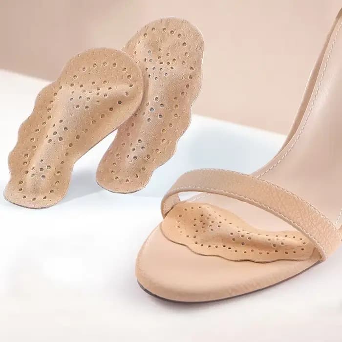 Coussinet d'avant-pied en cuir pour femmes