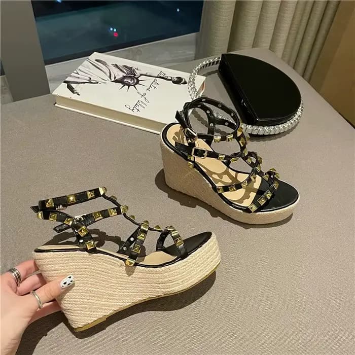 Sandales compensées pour femmes