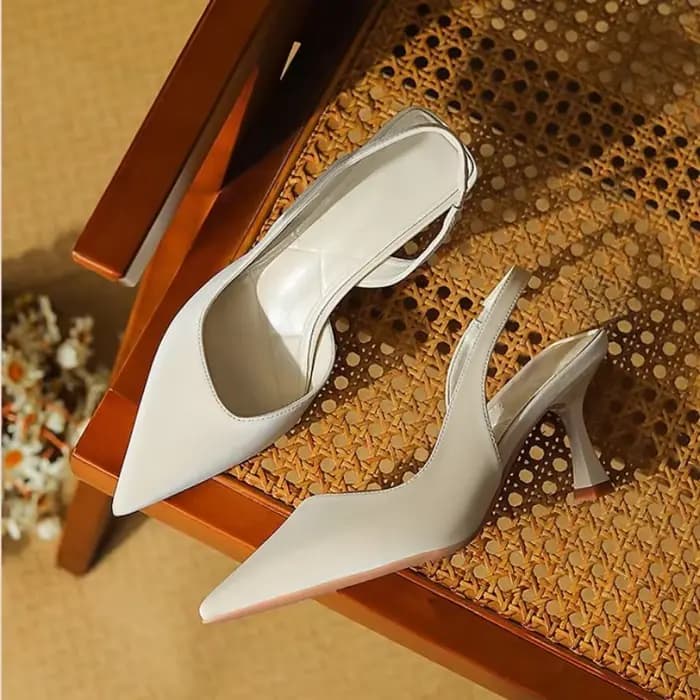 Dames chaussures violet été 2025 sandales fermées pour femmes pompes bout pointu bureau travail