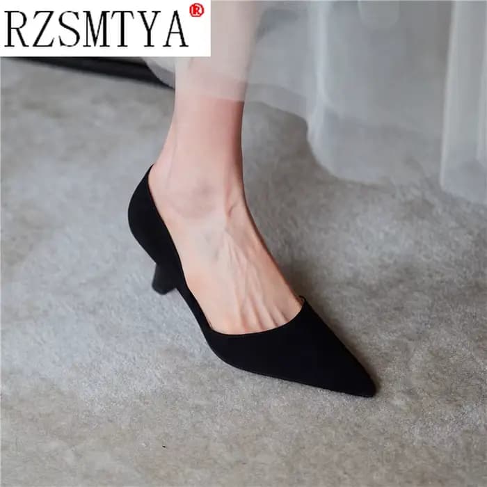 Escarpins pointus à talons hauts pour femmes