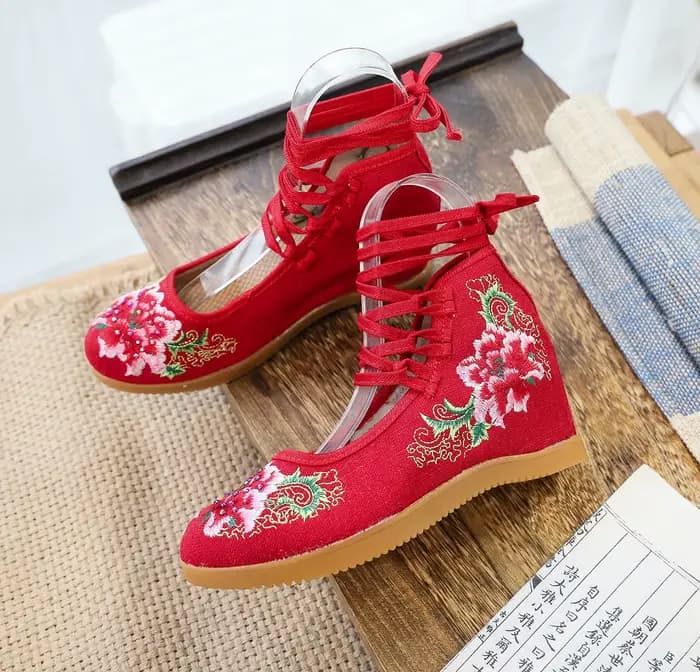 Veowalk-Escarpins Vintage Faits à la Main pour Femme
