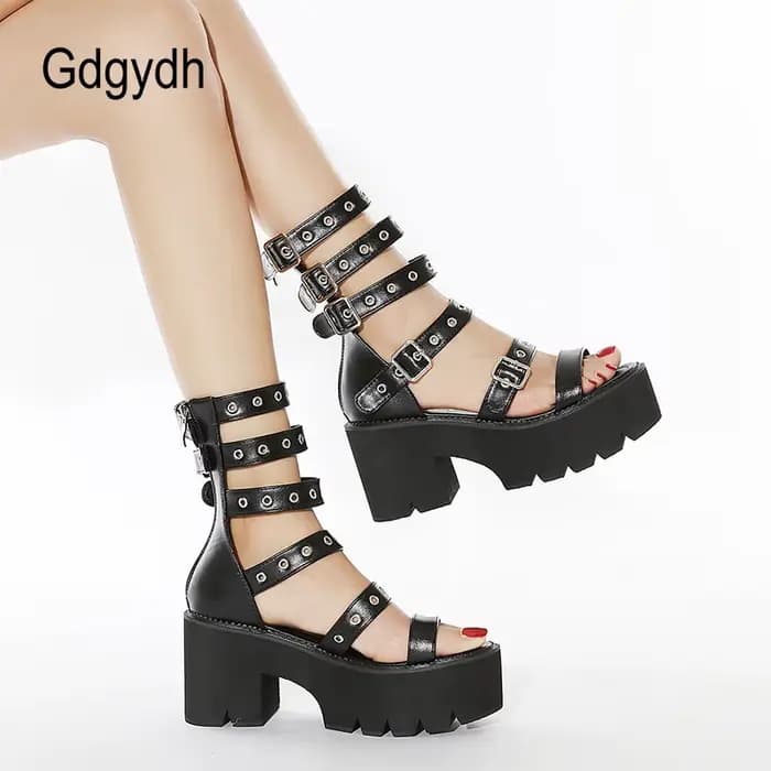 Gdgydh – sandales de gladiateur d'été pour femmes