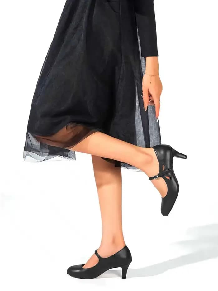 Escarpins noirs confortables pour femmes