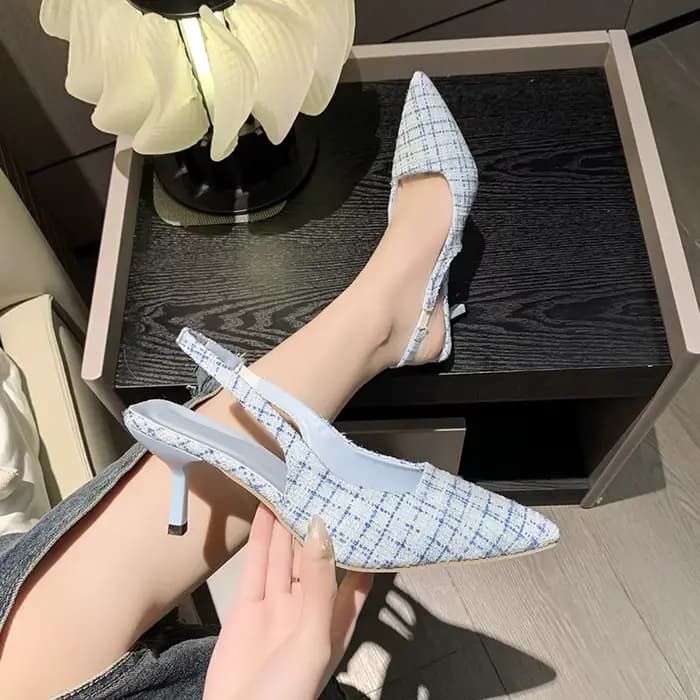 Escarpins Slingbacks de créateur à talons hauts pour femme