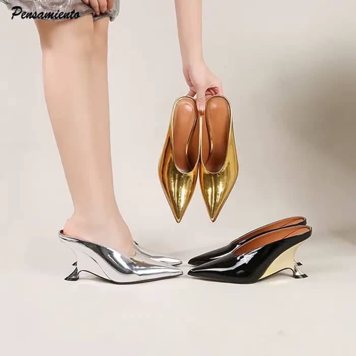 Mules à talons hauts pour femmes