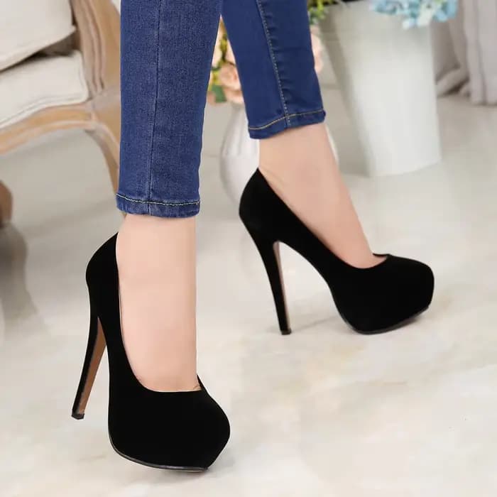 Maogu-Escarpins de luxe à talons aiguilles pour femme
