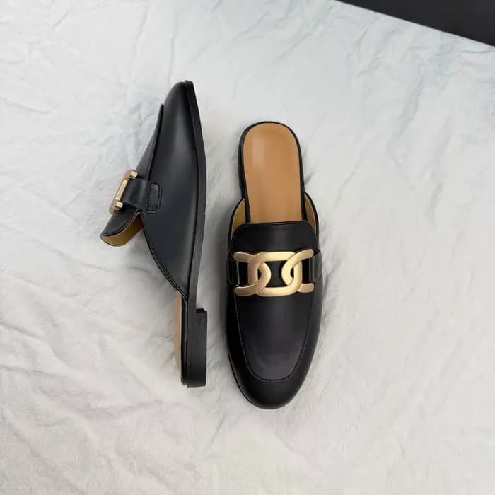Chaussures plates carrées pour femmes