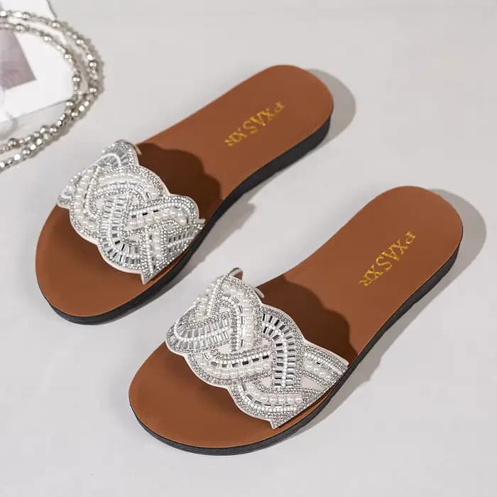 Sandales en perles PXASXR pour femmes
