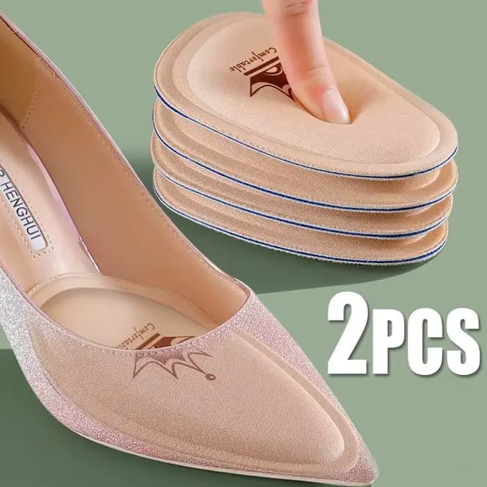 Femmes avant-pied coussinet soulagement de la douleur insérer demi-taille semelles antidérapantes coussin chaussure respirant absorbant la transpiration coussinets pour chaussures