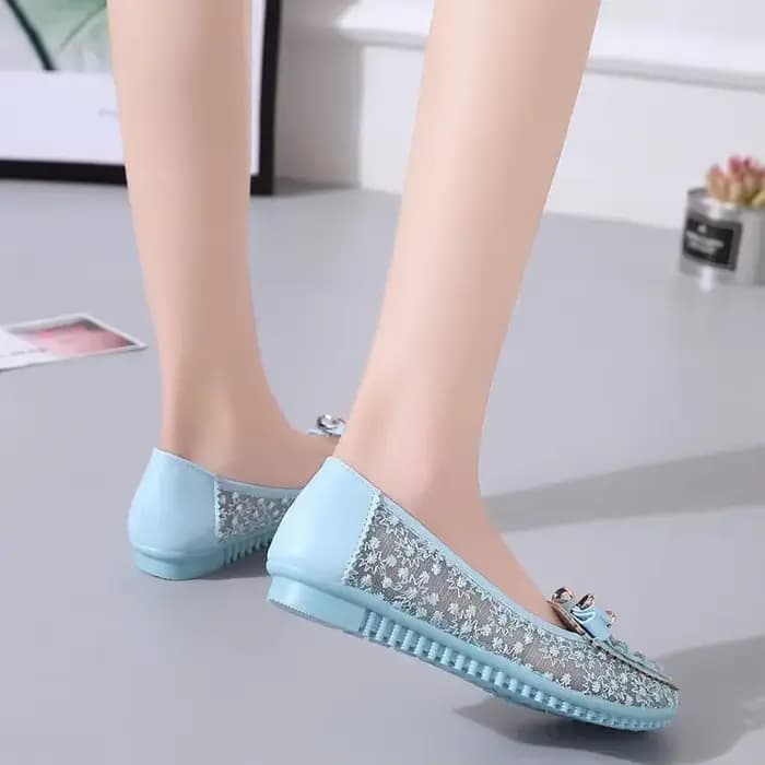 Sandales Respirantes à Plateforme Plate pour Femme, Chaussures d'Été à Enfiler, Mocassins Féminins, 34