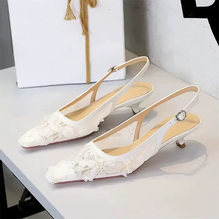Escarpins à talon haut slingback pour femme