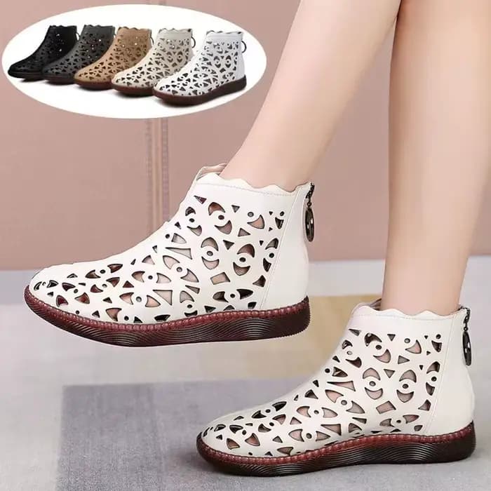 Bottines à fond plat pour femmes