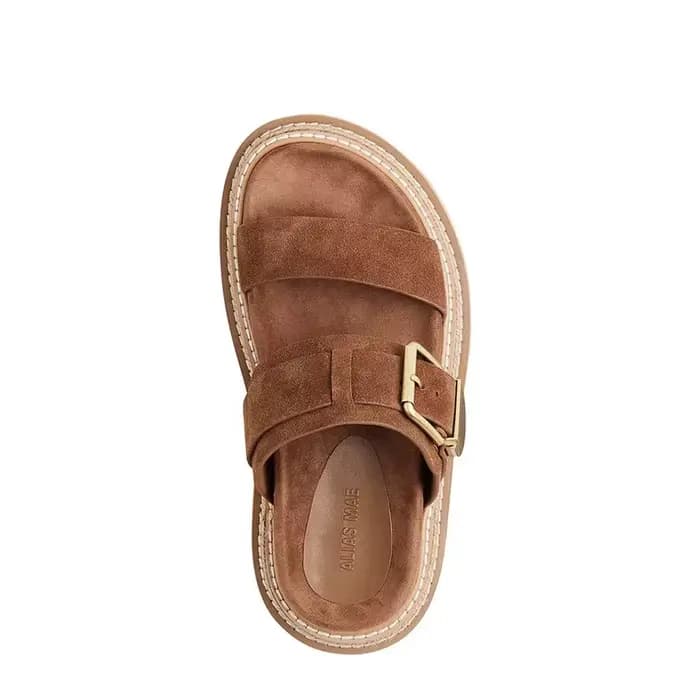 ALIAS MAE Sandales à plateforme en cuir suédé pour femmes