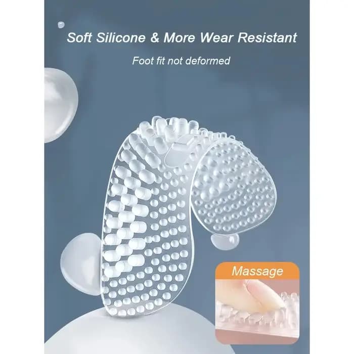 Protections de talon en silicone antidérapantes