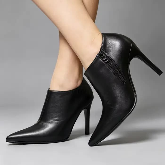 Bottines à talons hauts et fins de 10CM pour femmes