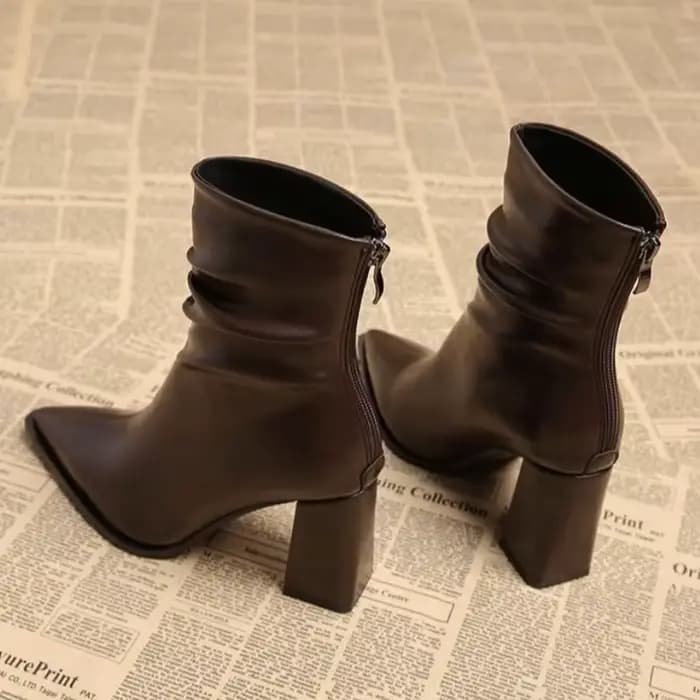 Bottines Chelsea à talons hauts pour femme