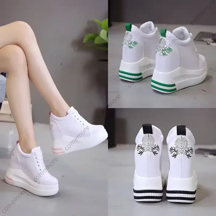 Baskets compensées pour femmes