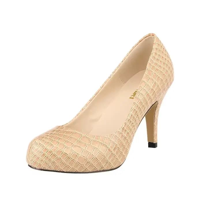 Escarpins Sexy en cuir motif Crocodile pour femmes