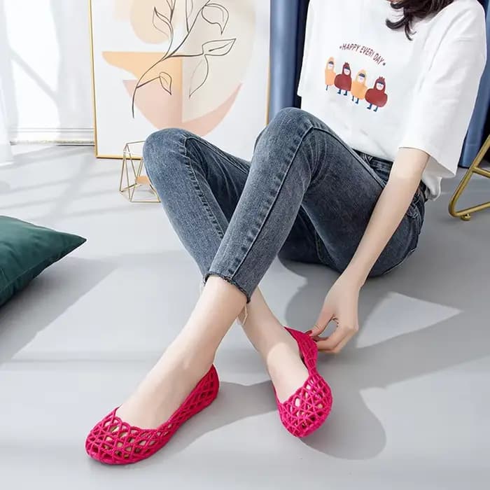 Sandales en plastique pour femmes
