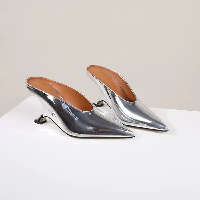 Mules à talons hauts pour femmes