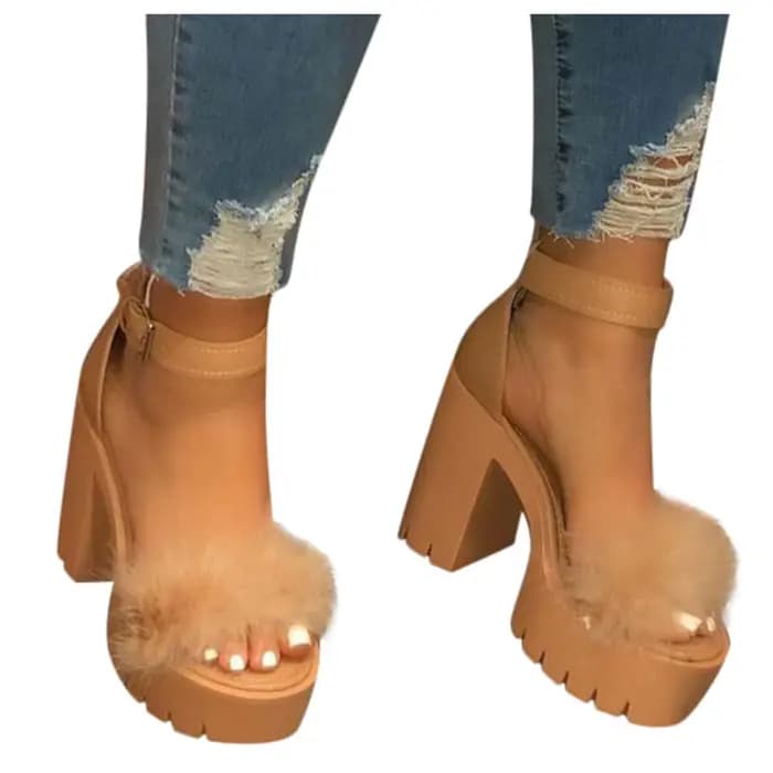 Sandales à Plateforme à Talons Super Hauts pour Femme