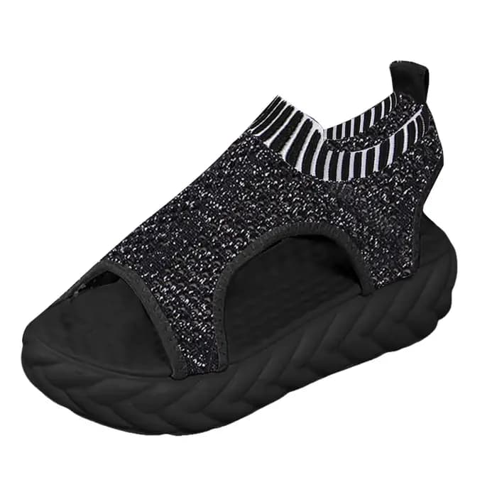 Sandales pour femmes 2025 chaussures habillées à semelles épaisses
