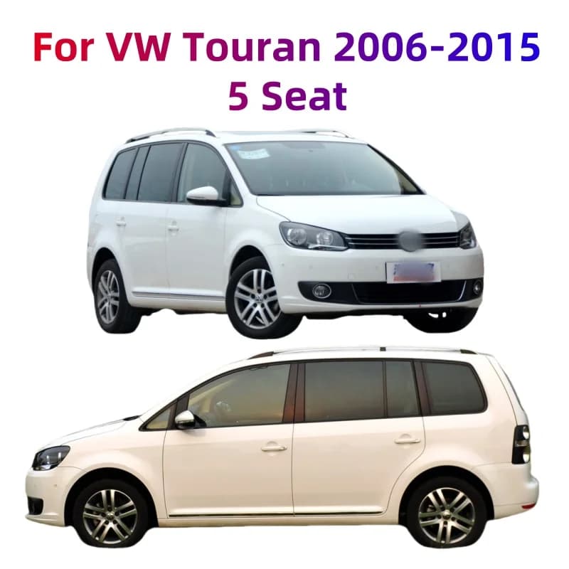 Pare-soleil et déflecteur de pluie pour Volkswagen Touran 2006-2015 / Touran L 2016-2023, accessoire