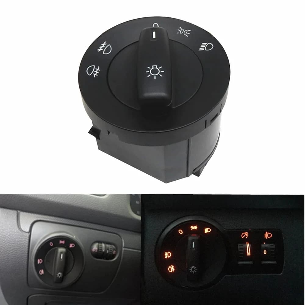 Bouton de commutation des phares antibrouillard de voiture, 1K0941431Q, pour Caddy, pour Touran 2003