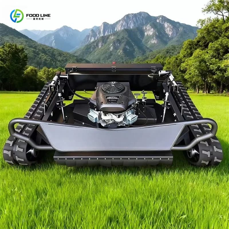 Robot tondeuse agricole sur mesure à grande échelle, équipement de jardin multifonctionnel télécomma