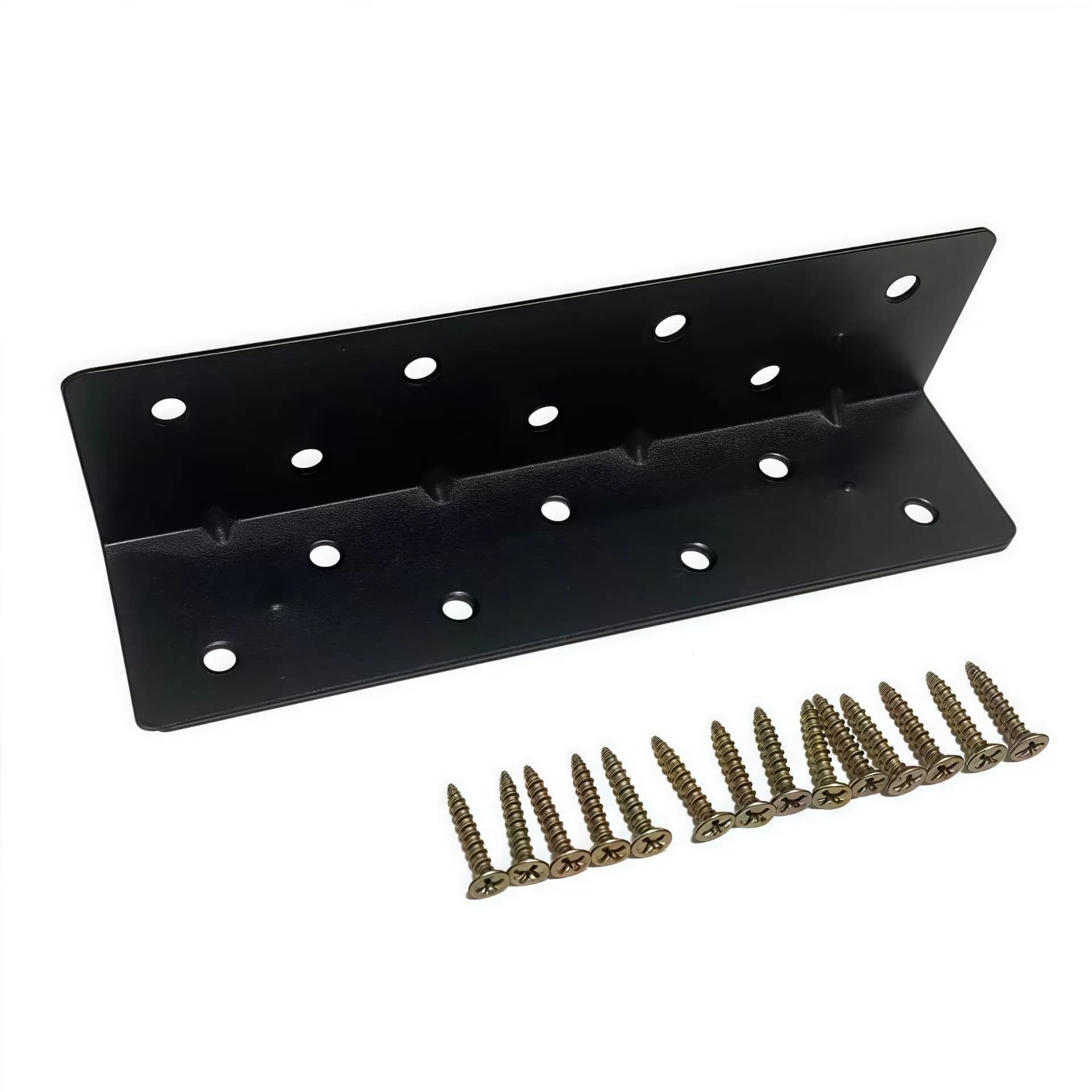 Supports d'angle en métal pour support en fer à Angle droit en forme de L, 90 degrés pour étagère en