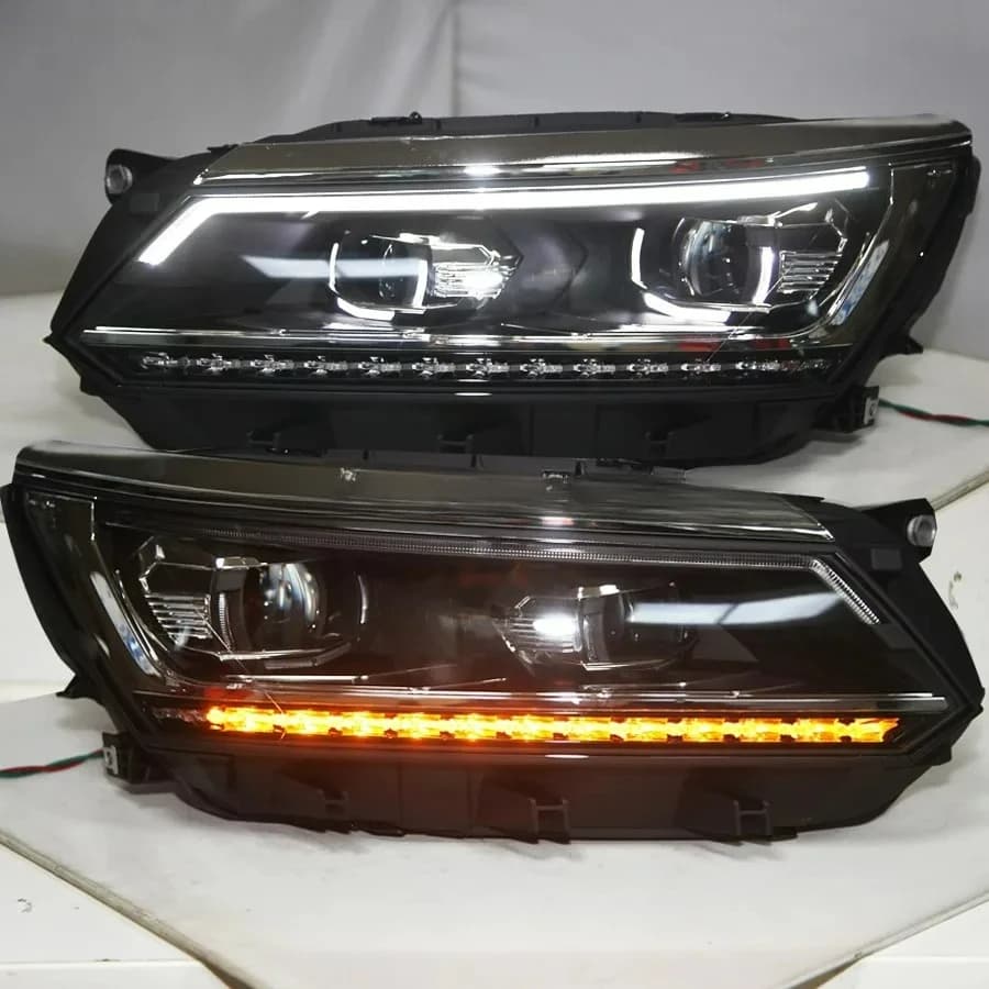 Phare LED pour VOLKSWAGEN pour Passat NMS 2017 LD, paire de phares automobiles 55W, adapté aux véhic