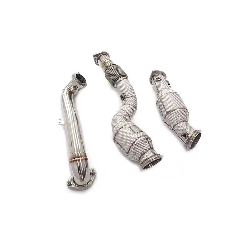 Échappement BMW M2 G87 3.0T avec/sans catalyseur, downpipe, moteur grande cylindrée, longue durée de